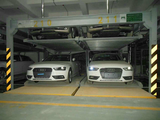 4 Posts Garage Vehicle Lift Two Levels Home &amp; CBD Hydraulic Parking Lift