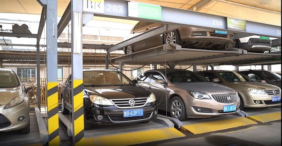 4 Posts Garage Vehicle Lift Two Levels Home &amp; CBD Hydraulic Parking Lift