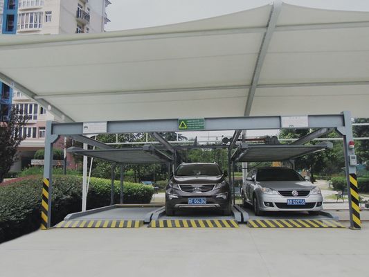 Two Column Hydraulic Car Lift Motor 2500kgs Hydraulic Car Park