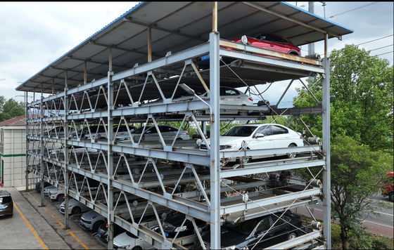 Multi Storey Automated Parking Garage 2Ton Car Lift For Home Garage