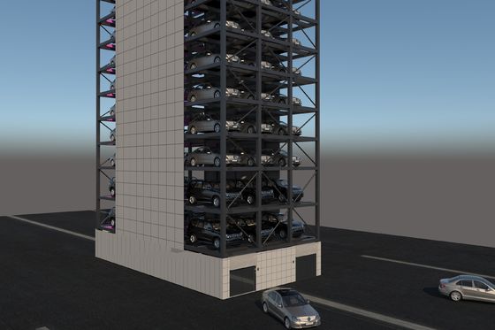 Vertical Automatic Smart Car Parking 2300kg Tower Car Parking System