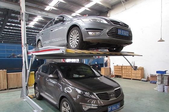 Space Utilization Pit Parking 2000KG Load Car Stacker Pit