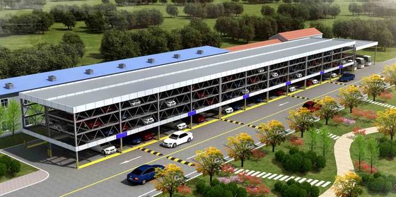 2000kg Automated Parking System Barrier Free Mechanical Parking Garage