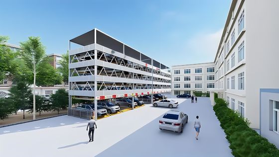 2000kg Automated Parking System Barrier Free Mechanical Parking Garage