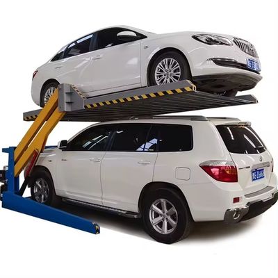 Small Spaces Tilt Parking 2000KG Car Stacker Pit