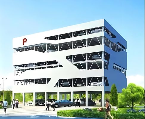 6 Level Automated Car Parking Garage 2 Tons Automatic Car Parking Home
