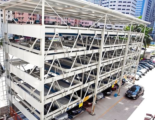 6 Level Automated Car Parking Garage 2 Tons Automatic Car Parking Home