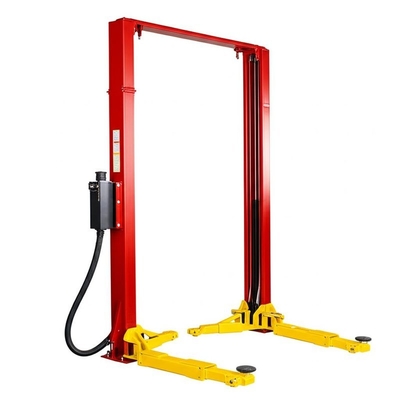 2.2kW Motor Power Double Column Hydraulic Lift 111 Inches Overall Height for Smooth and Safe Operation